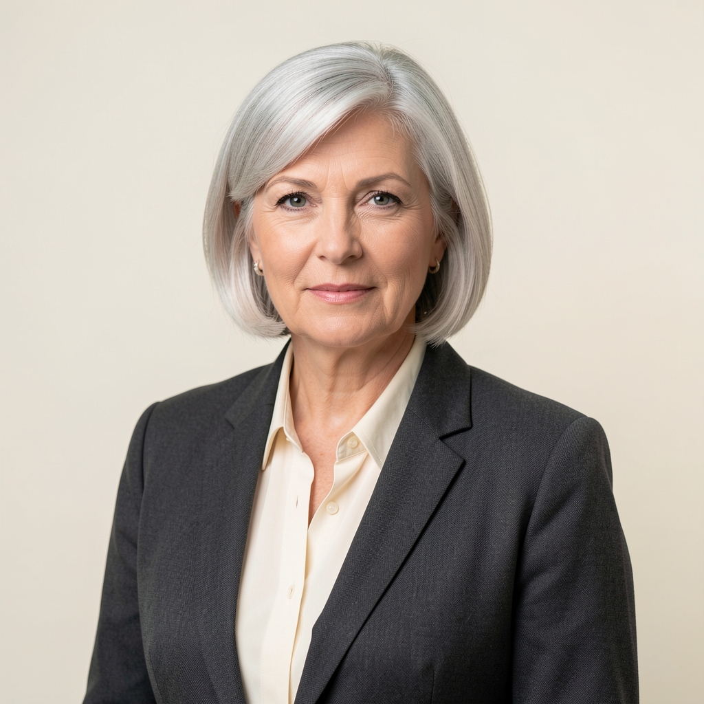 Professional headshot of Sarah Whitmore, Director of Whitmore Advisory